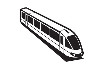  Metro Rail Silhouette bundle,  High-Quality Metro Rail silhouette vector 