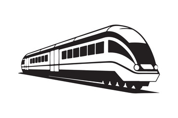  Metro Rail Silhouette bundle,  High-Quality Metro Rail silhouette vector 