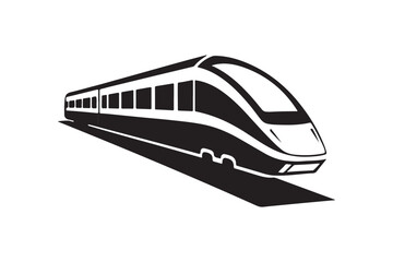 Metro Rail Silhouette bundle,  High-Quality Metro Rail silhouette vector 