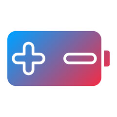Obraz premium Android Battery Icon Style