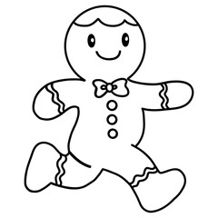 Ginger bread in chrismas theme