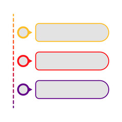 Obraz premium Infographic Timeline 