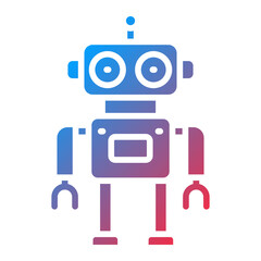 Robot Icon Style