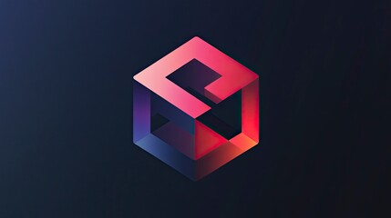 Minimalistic and modern logo for an online shop selling digital products. Name of shop is digicraft-generative ai