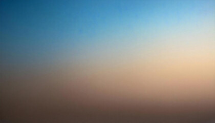 Naklejka premium Blue and brown gradation background material. A pastel color background that mixes blue and brown.
