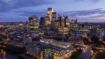 Naklejka premium Bustling cityscape of London, UK