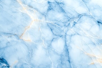 Naklejka premium Elegant blue marble texture with soft veins and smooth surface, perfect for backgrounds or design projects needing a natural stone look.