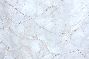 Fototapeta premium Smooth white marble texture with subtle veins, perfect for backgrounds, design projects, and interior decoration.