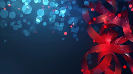 World AIDS Day Background Concept - a meaningful and important visual. The World AIDS Day background concept presents a poignant and significant awareness-raising scene.