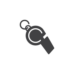 Whistle vector icon