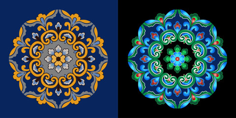 The patterns and designs of Dunhuang Grottoes