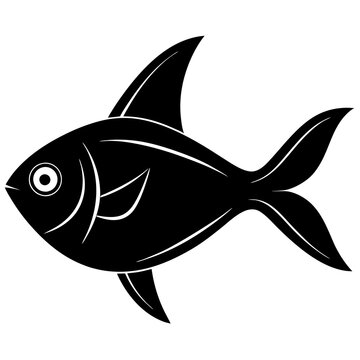 recommend clip art: fish isolated on white
