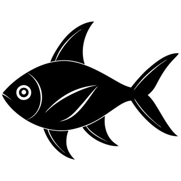 recommend clip art: fish isolated on white