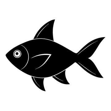 recommend clip art: fish isolated on white