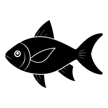 recommend clip art: fish isolated on white
