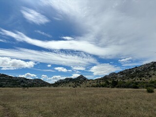Velebit mountain in Croatia landscape