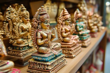 Souvenir in gift shops at Little India, Singapore 