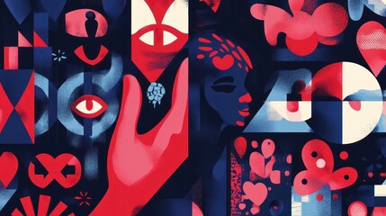 An infographic listing international days dedicated to causes such as 'World AIDS Day' and 'International Day for the Elimination of Violence against Women,' with impactful designs