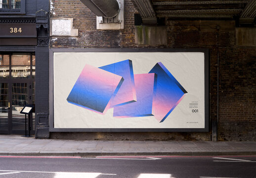 Mockup Of Customized Billboard