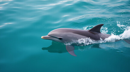 close-up shot of a dolphin
