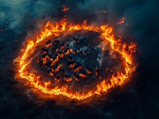 Nature’s Race Against Fire. Generative AI