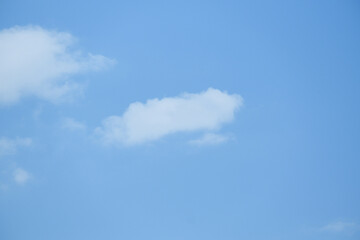 Fototapeta premium photography of clear and cloudy blue sky