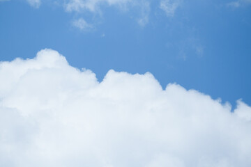 photography of clear and cloudy blue sky