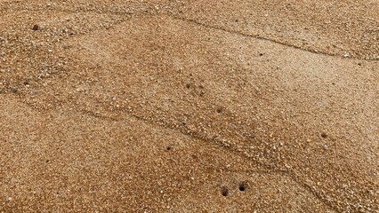 Sea sand, asphalt texture background