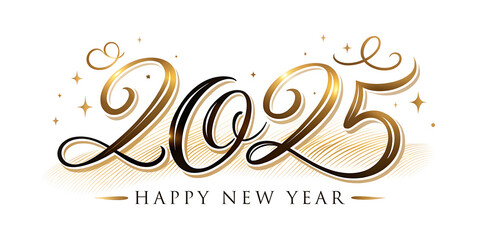 2025 happy new year 2025 text new year 2025