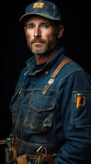 Fototapeta premium portrait of a soldier