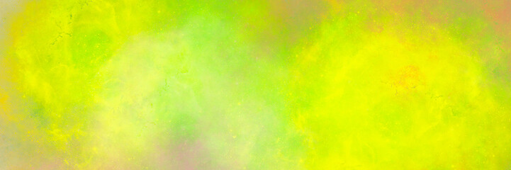png, Abstract background in shades of yellow and green, panoramic format