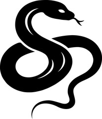  Illustration of a serpent or snake symbol of the Chinese legend. 2025 will be the year of the serpent.