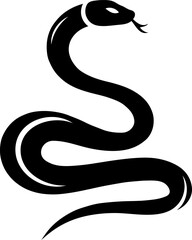 Symbol of the year of the snake in the Chinese calendar, which represents wisdom, deep thought and cunning. Chinese calendar snake