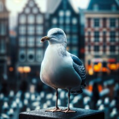 Seagull in the City