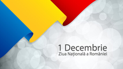 December 1st, Romania National Day, this is the English translation.