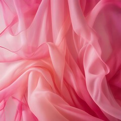 Obraz premium pink satin fabric