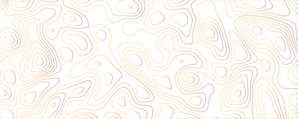 Geographic Contour Lines on a Dark Canvas, Creating an Organic, Flowing Background Pattern
