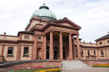 Kaiser Wilhelm Kurhaus im Kurpark von Bad Homburg vor der Höhe