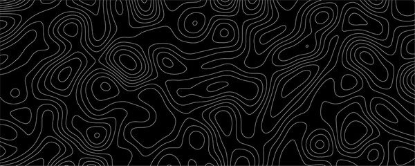 Minimalist Landscape with Abstract Contour Lines, Perfect for Backgrounds and Modern Design Projects
