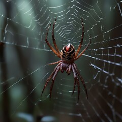 spider on the web