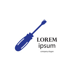 equipment screwdriver image design for mechanics