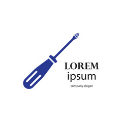 equipment screwdriver image design for mechanics
