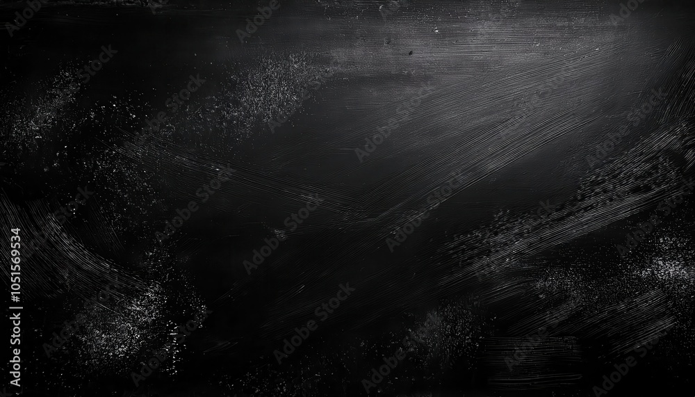 Aufkleber dark textured black background with fine white specks and brushed stroke patterns. perfect for moody