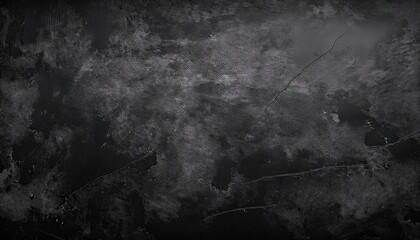 Dark Textured Abstract Black Background with Bold Brush Strokes and Rich Depth for Minimalist Art, Luxury Branding, Dramatic Product Photography, and Grunge Design Concepts