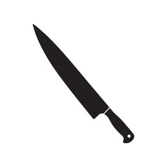 knife icon vector  isolated on a white background