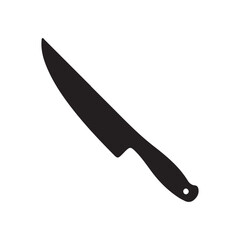 knife icon vector  isolated on a white background