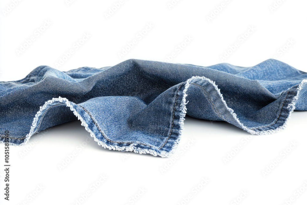 Poster a detailed view of a piece of white cloth lying flat on a surface, ideal for use in product photogra