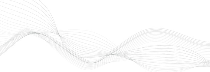 Abstract wave element for design. Digital frequency track equalizer. Stylized line art background. 