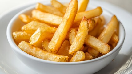 close-up french fries