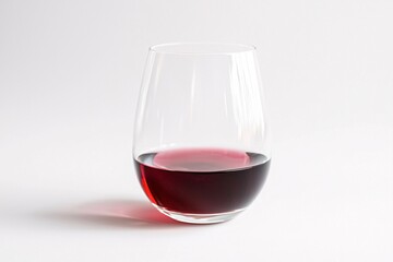 This sophisticated stemless wine glass features a contemporary design that enhances any elegant dining experience.